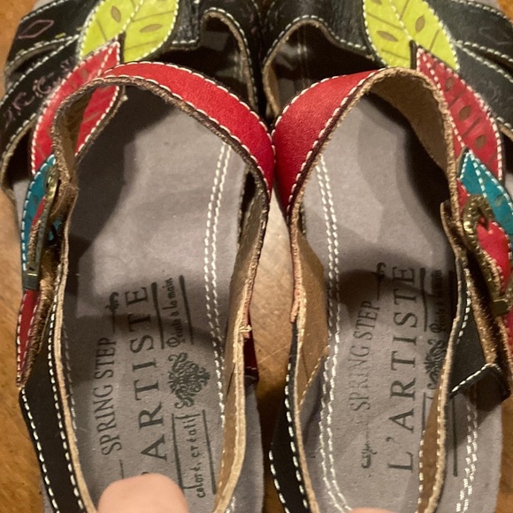 L’ARTISTE Womens Spring Step Kukonda Sandal - size 38 US 7.5/8 - Picture 15 of 17
